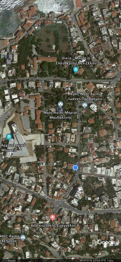 Cozy One-Bedroom Apartment In Halepa, Chania 干尼亞 外观 照片